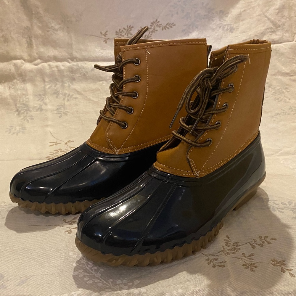 Barely worn duck boots